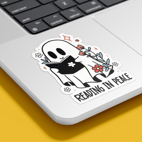 Ghost Reading Sticker