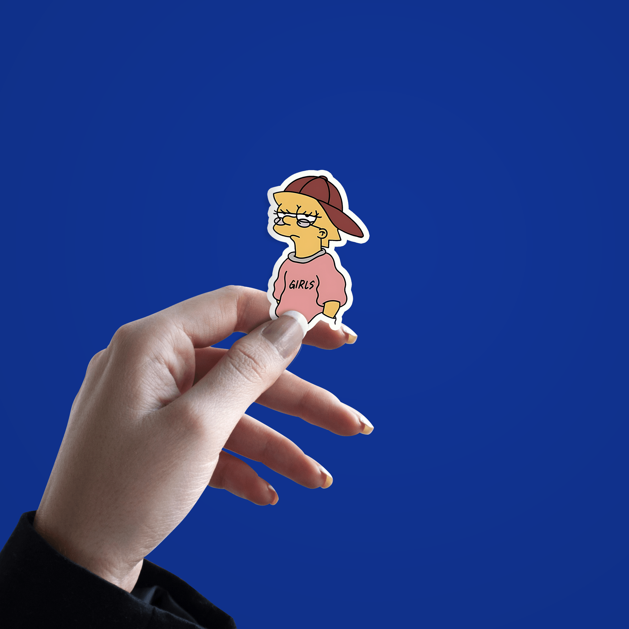 lisa Simpson Sticker