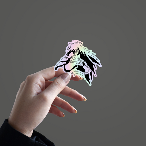 Madara Uchiha Holographic Sticker