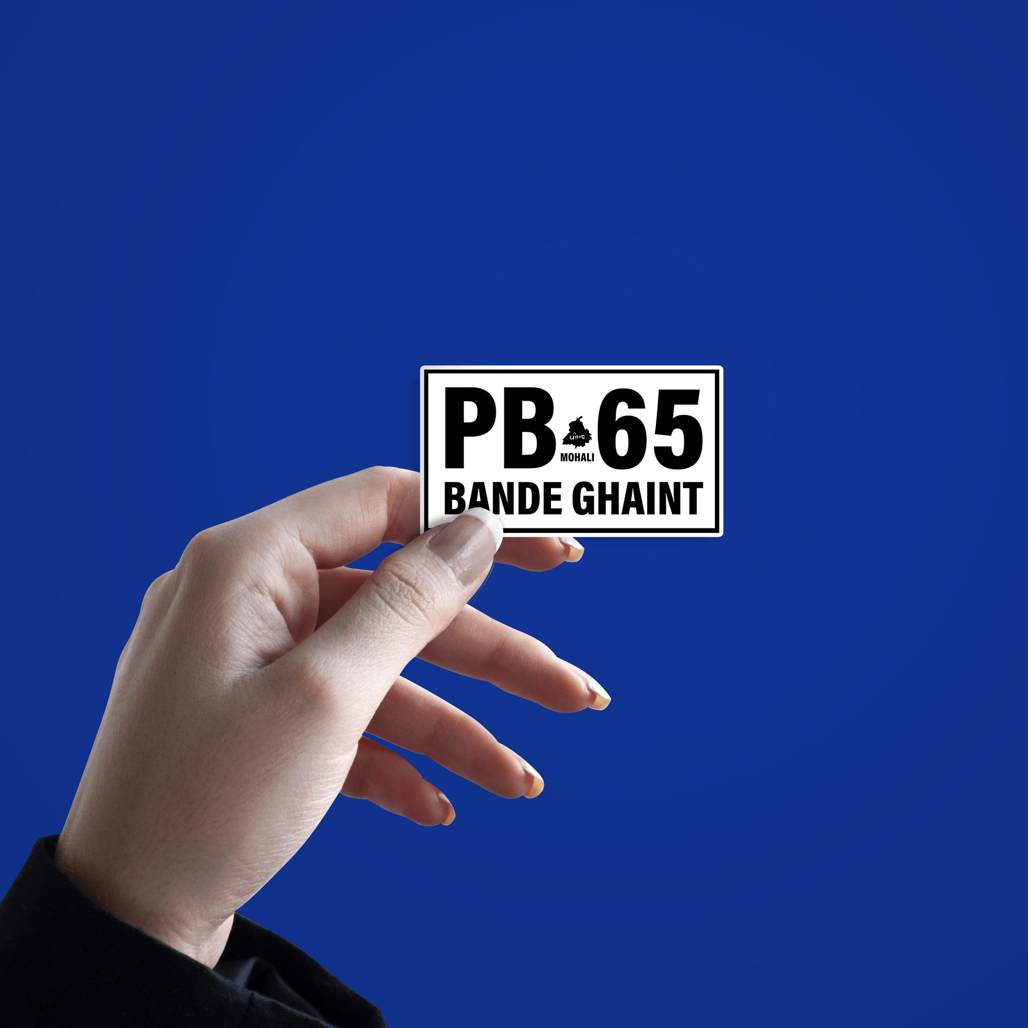 PB 65 Bande Ghaint Sticker