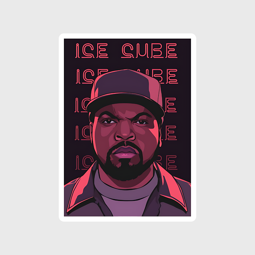 ice cube sticker