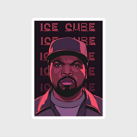 ice cube sticker