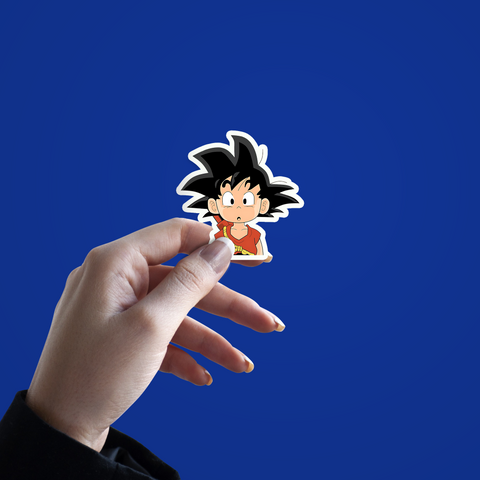 kid goku v3 sticker