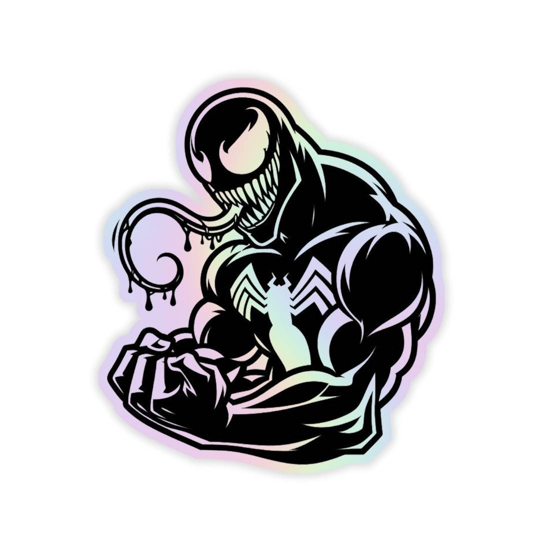 Venom Holographic Sticker