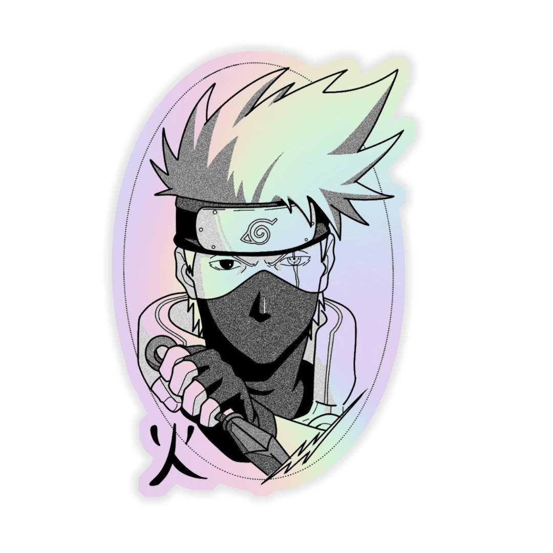 Kakashi Hatake Holographic Sticker