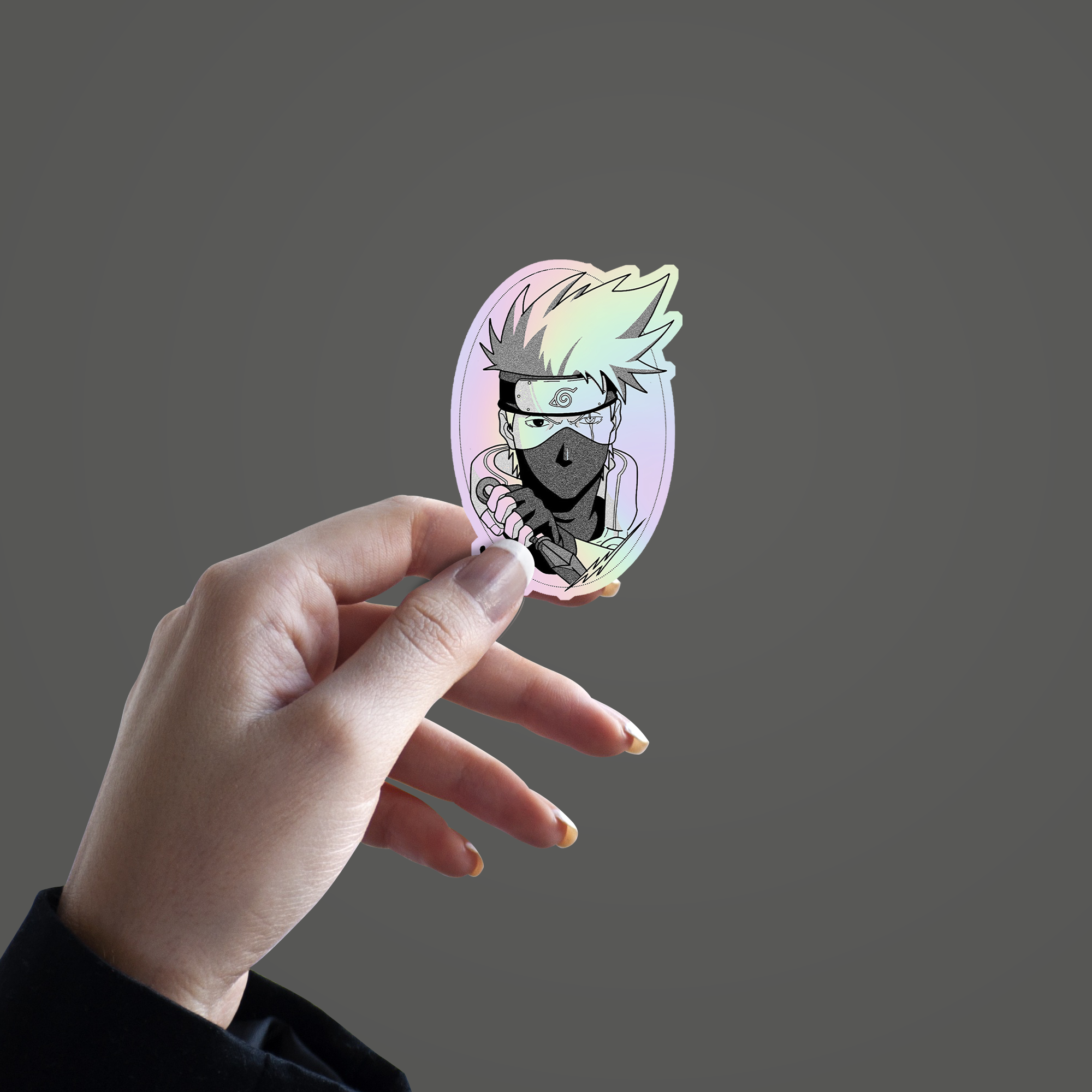 Kakashi Hatake Holographic Sticker