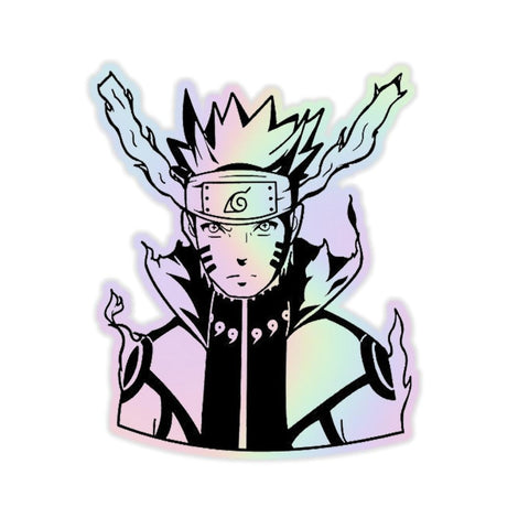 Naruto V4 Holographic Sticker