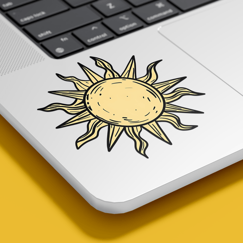 Aesthetic Boho Sun Sticker