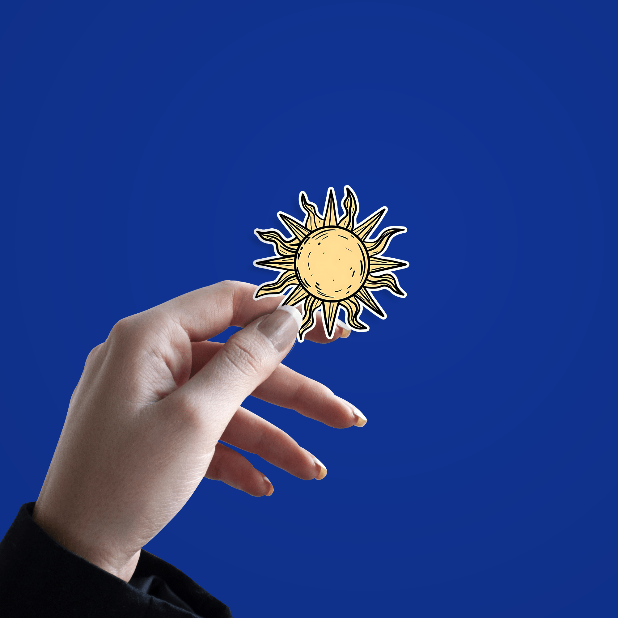 Aesthetic Boho Sun Sticker