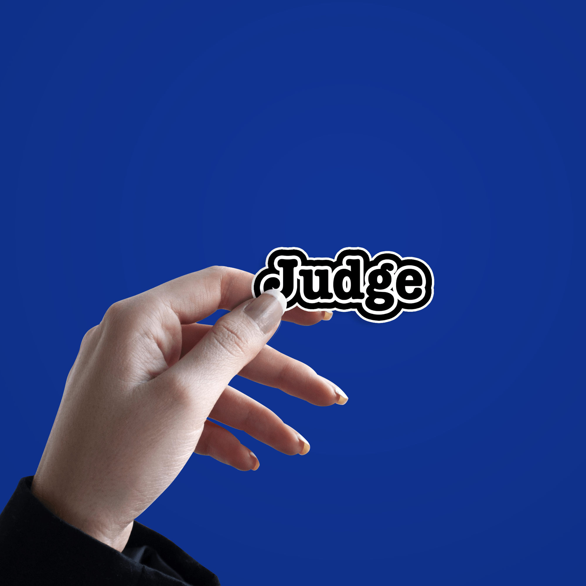 Judge Sticker