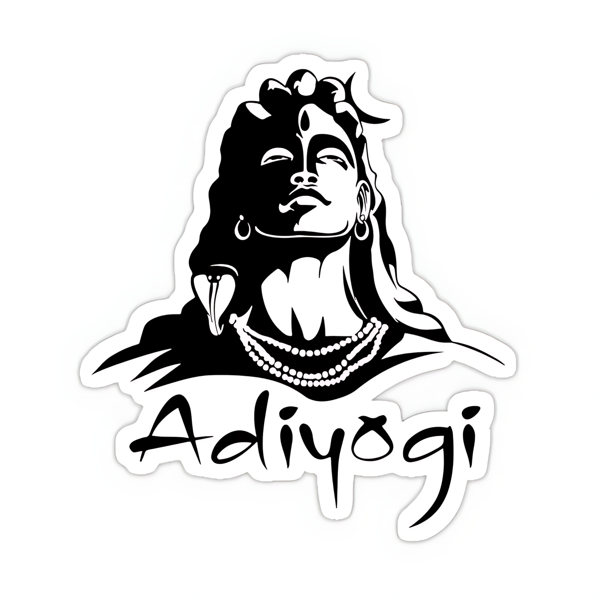 Adiyogi Shiva Sticker