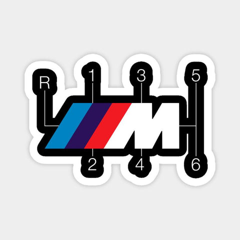 BMW Gear Sticker