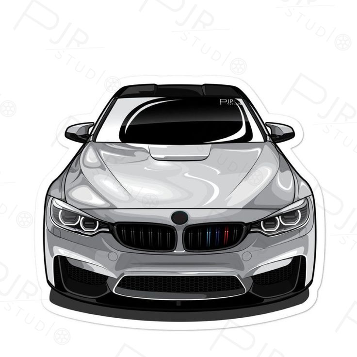 BMW M4 performance  Sticker