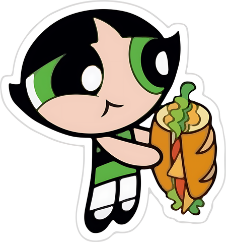 Baby Buttercup Sticker