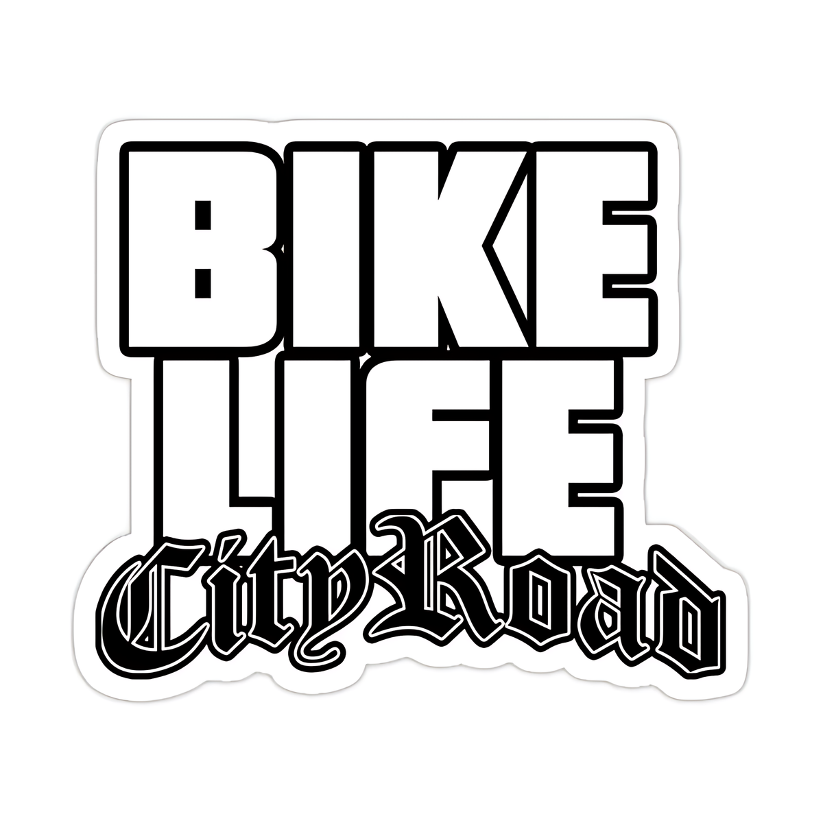 Bike Life Cityroad Sticker