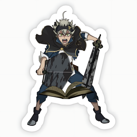 Black Clover - Asta Sticker