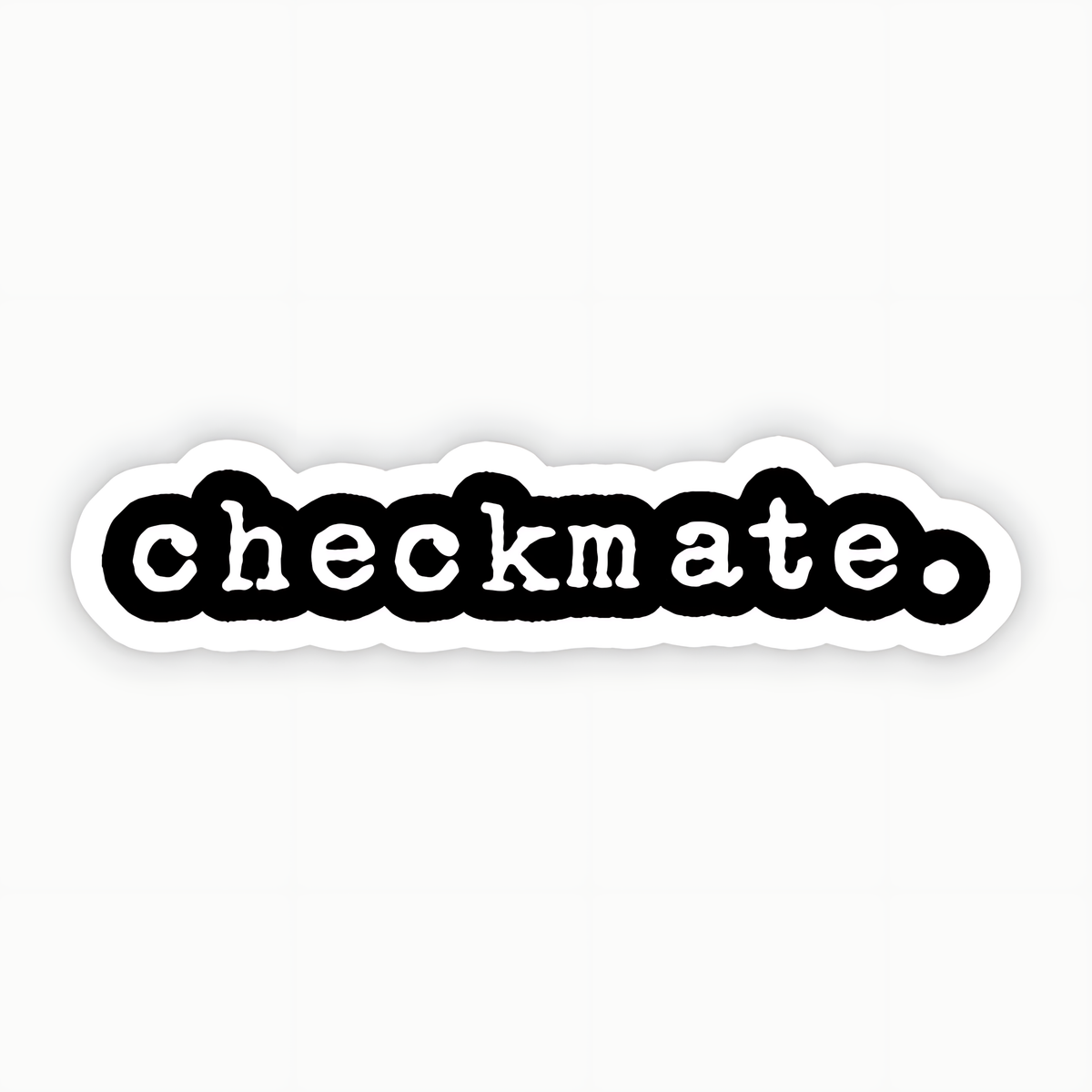 Checkmate Sticker