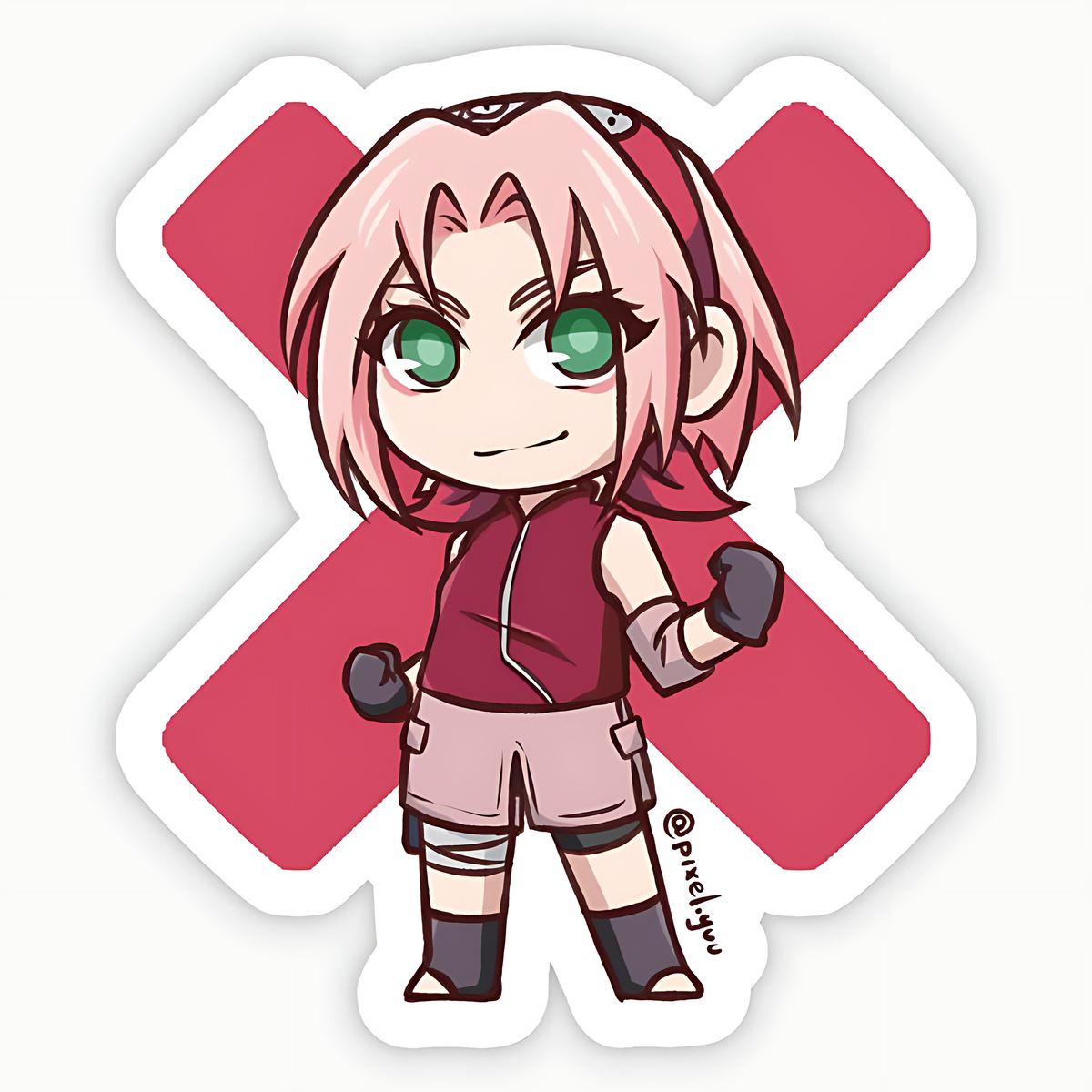 Chibi Sakura Sticker