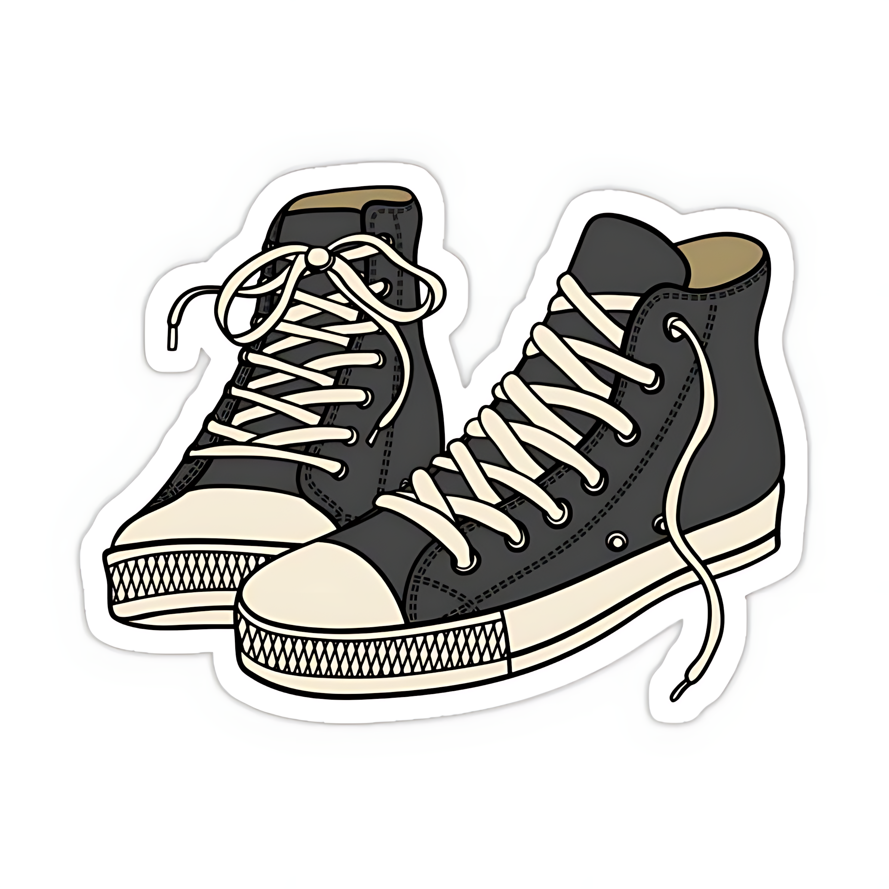 Converse Shoes Sticker