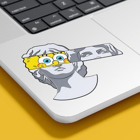 Spongebob Greek God Sticker