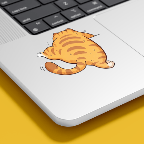 Cat climbing Sticker