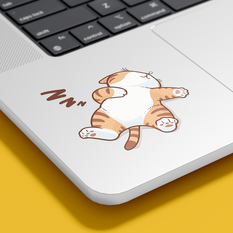 Cat Sleeping Sticker