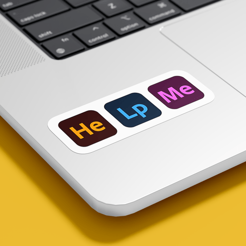 He-Lp-Me Sticker