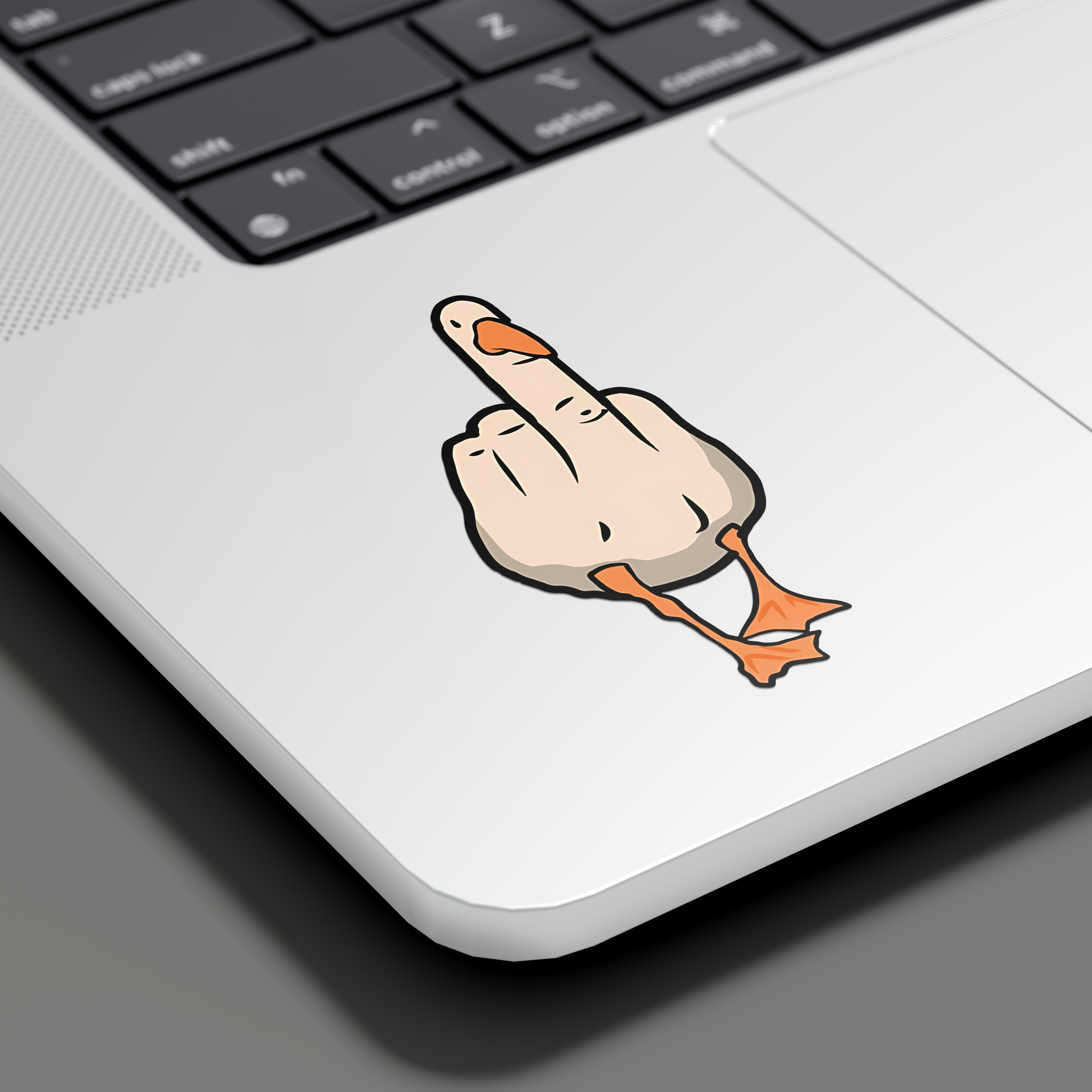 Duck you Sticker