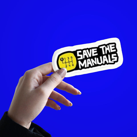 Gear Manuals Sticker