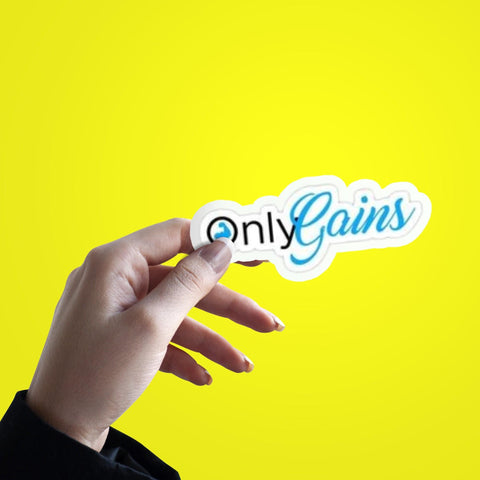 Only Gains Sticker