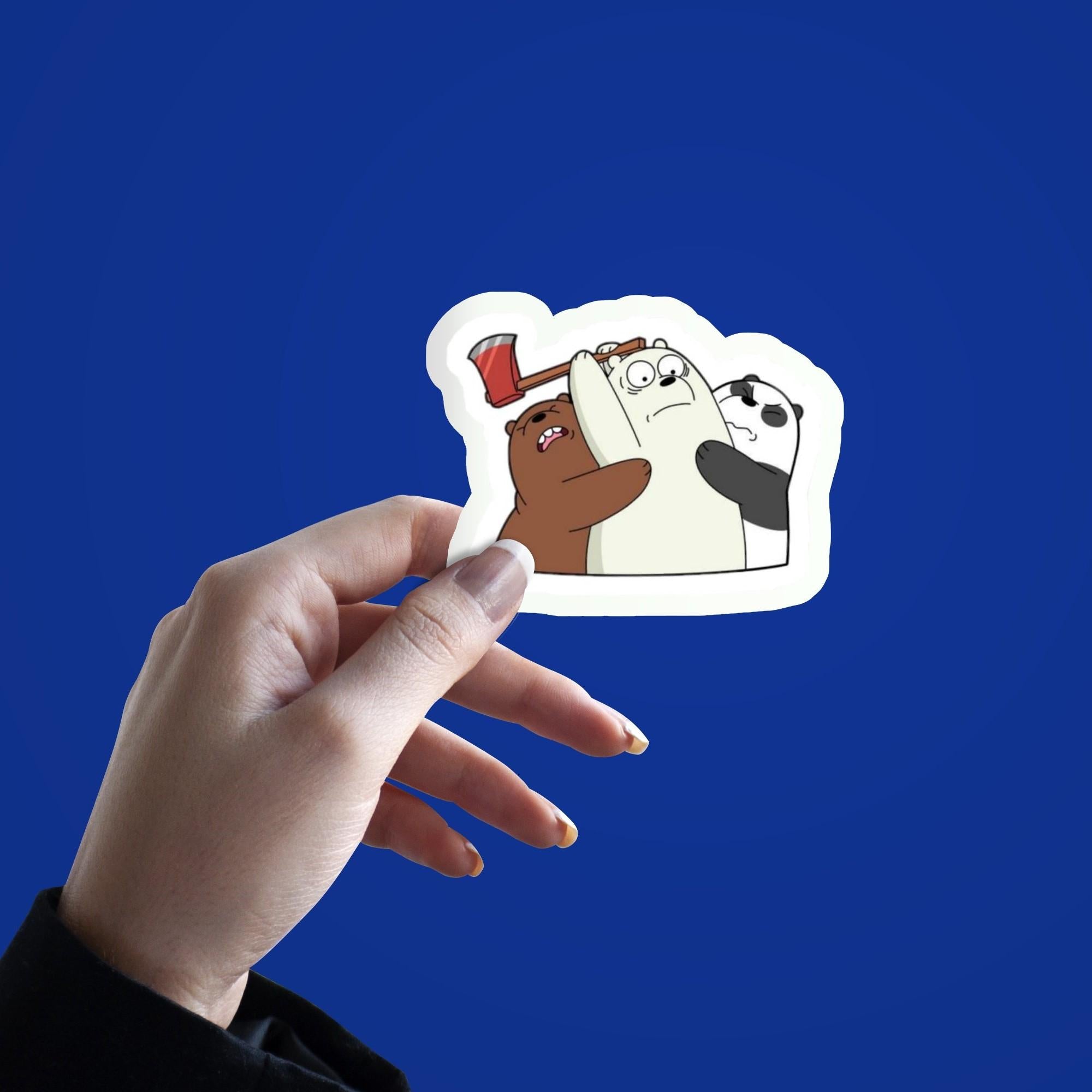 We Bare Bears Sticker