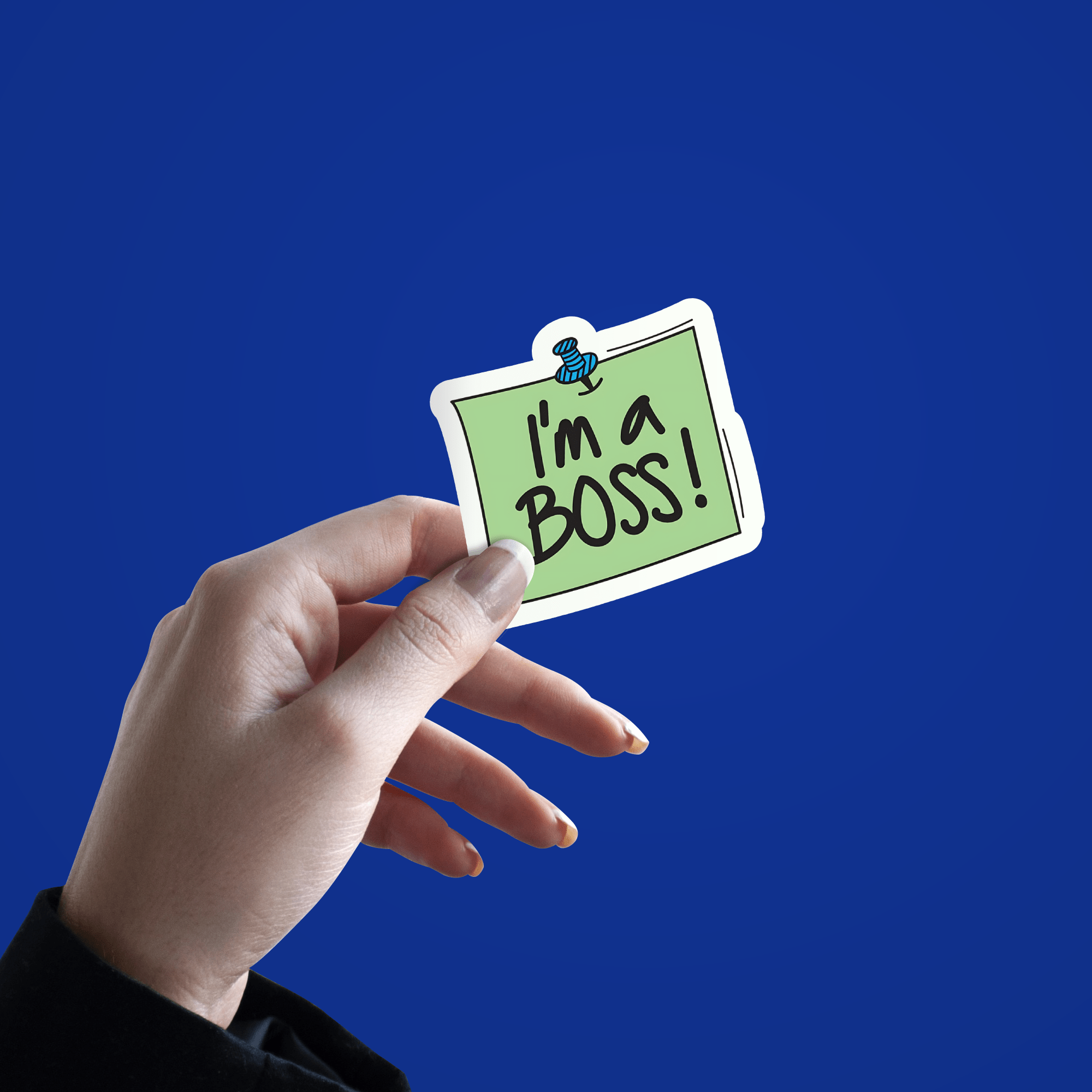 I'm a Boss sticker