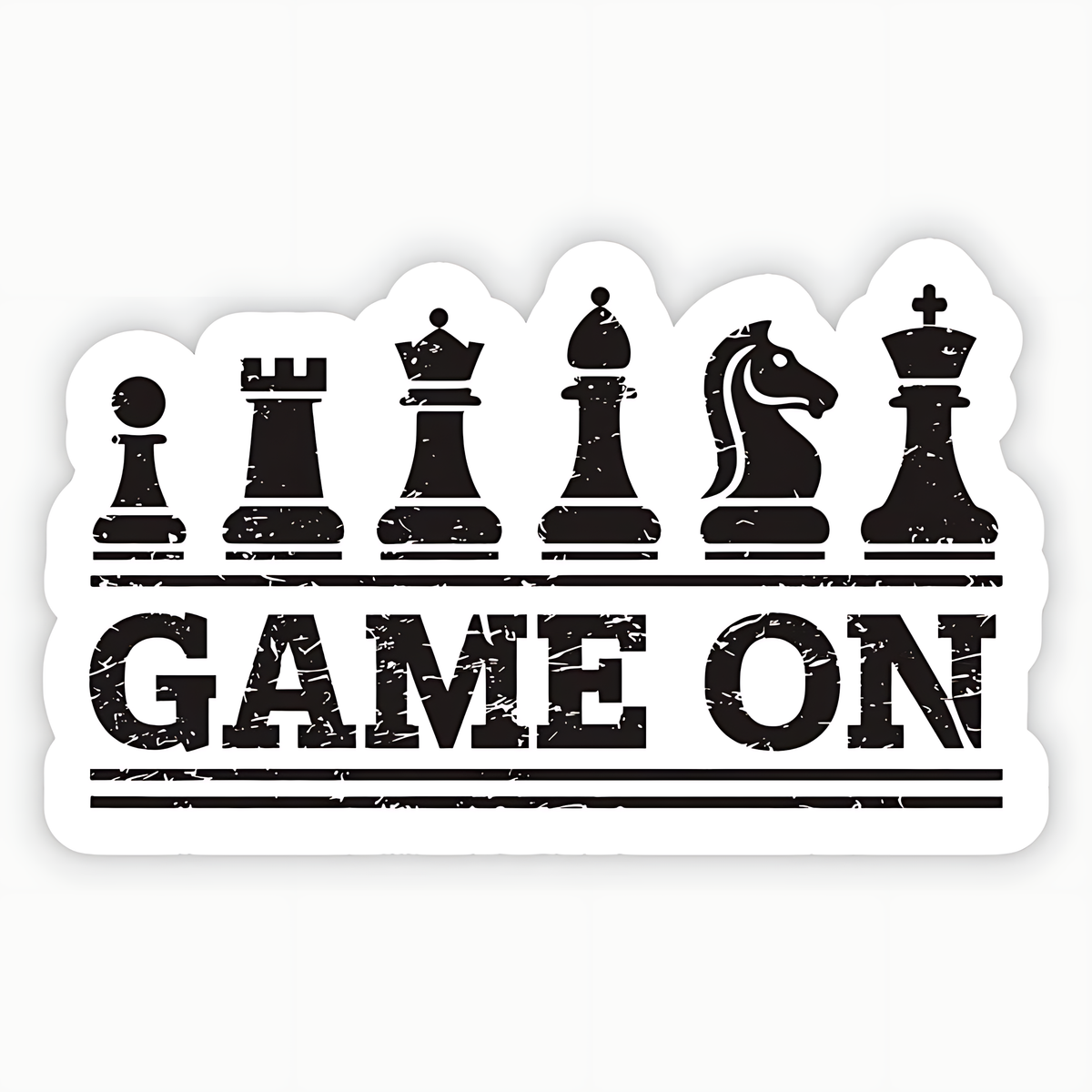 Game On Chess Sticker