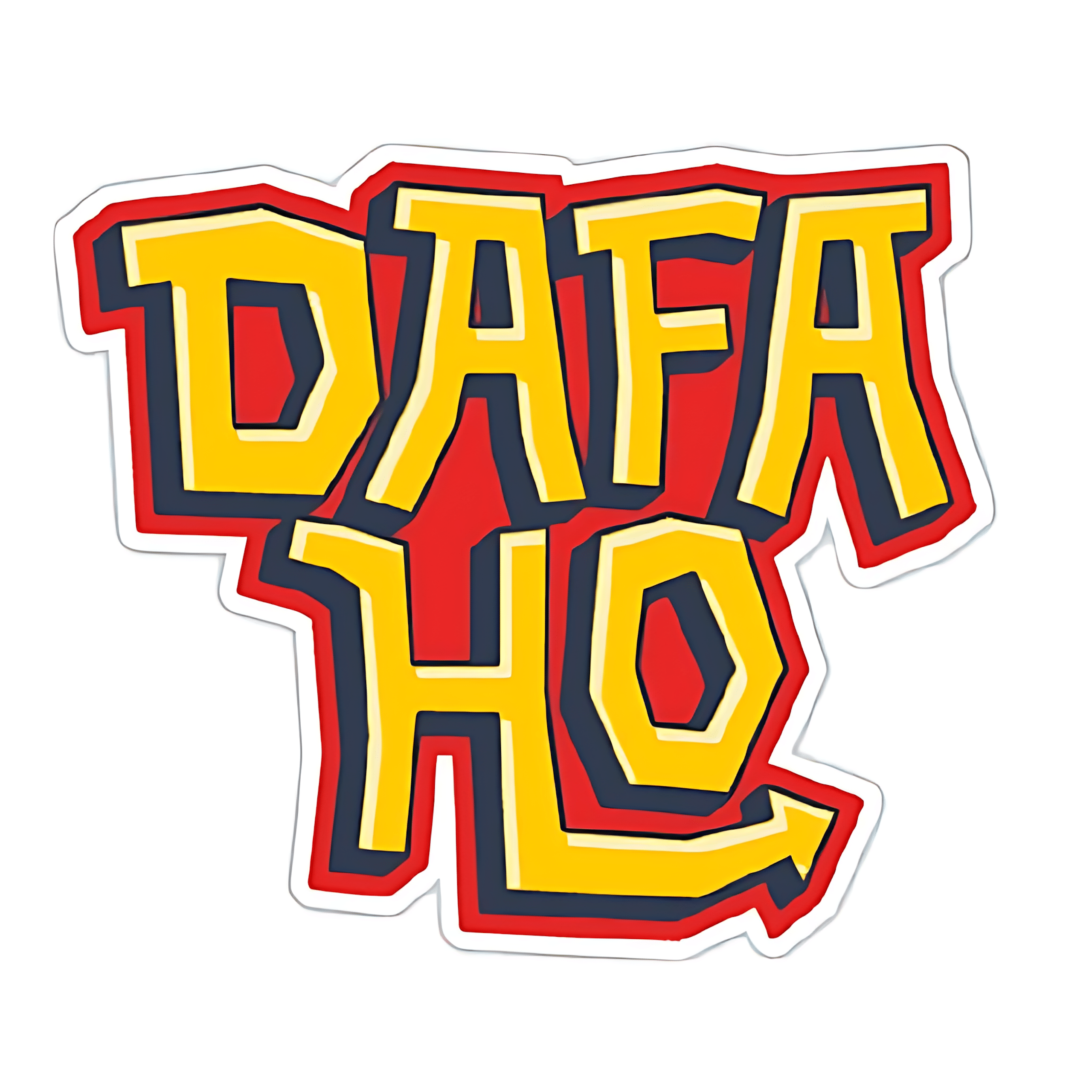 Dafa ho Sticker