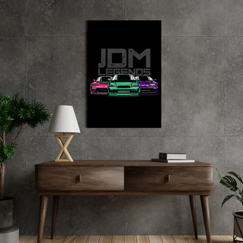 JDM Legends car poster