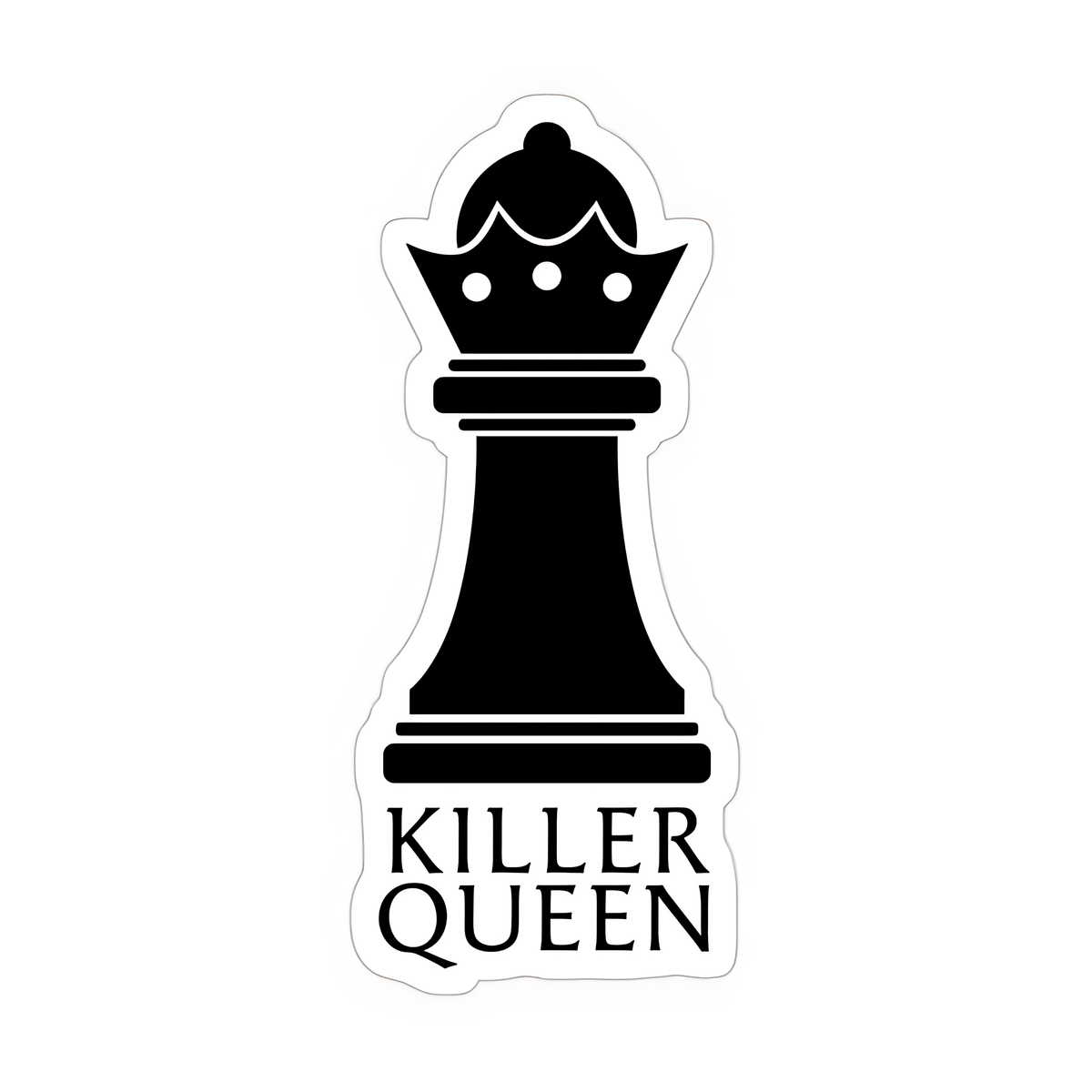 Killer Queen Black Sticker