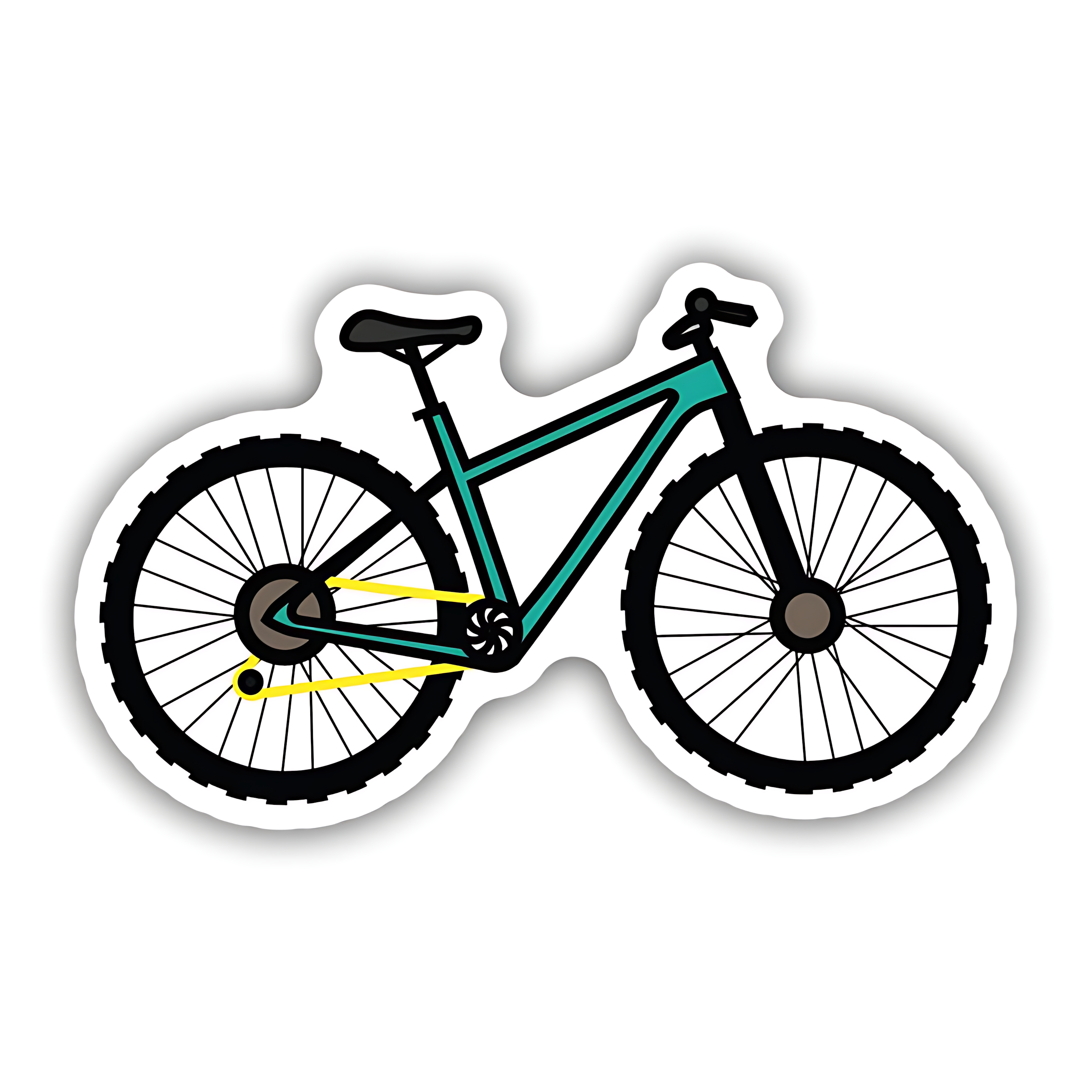 Mountain Bike Sticker