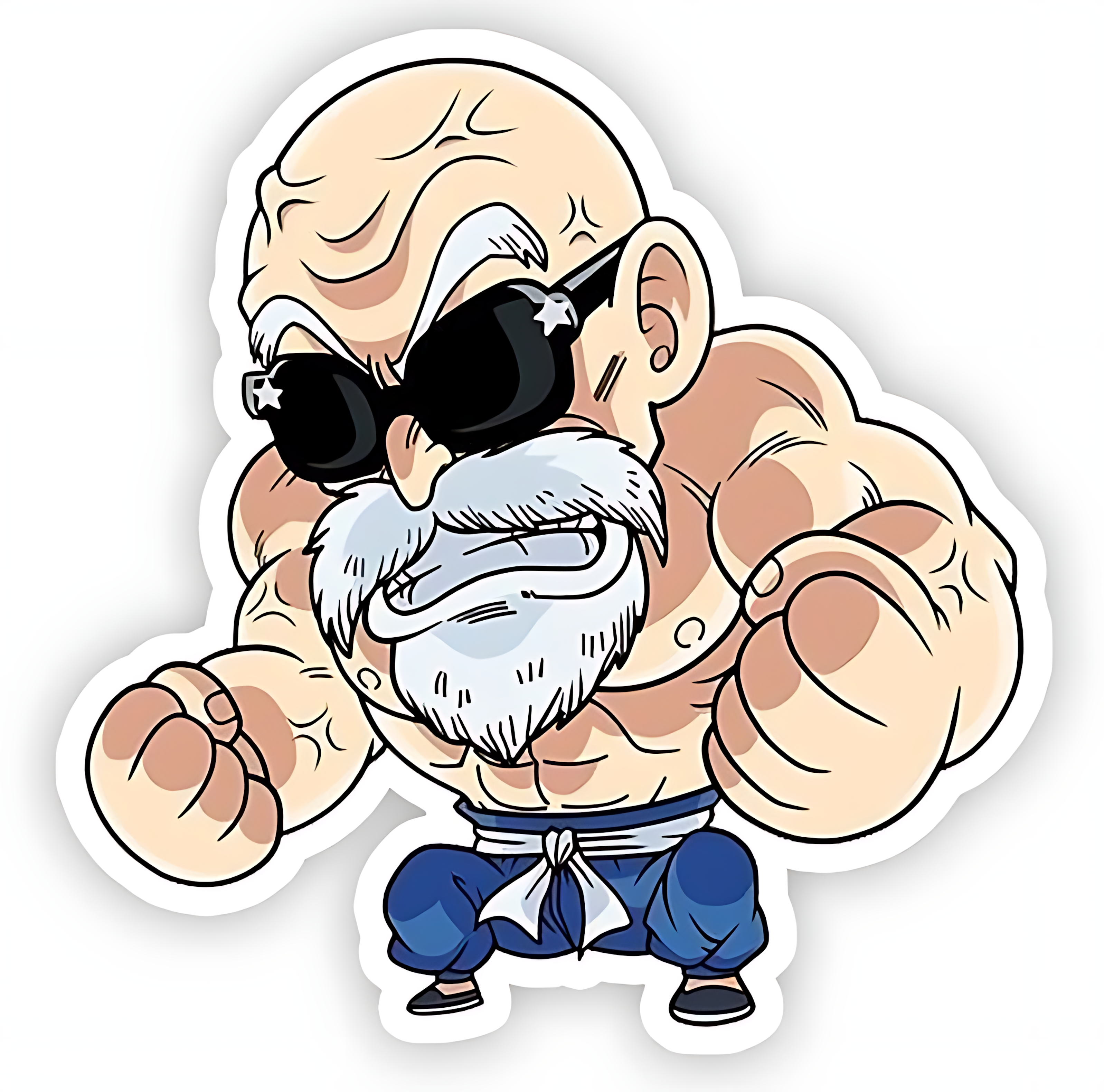 Master Roshi Sticker