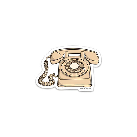 Cute Telephone Sticker