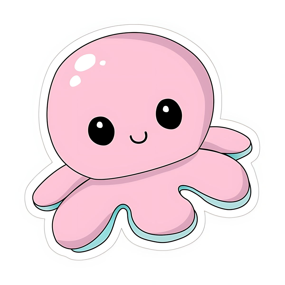 Octopus Mood Sticker