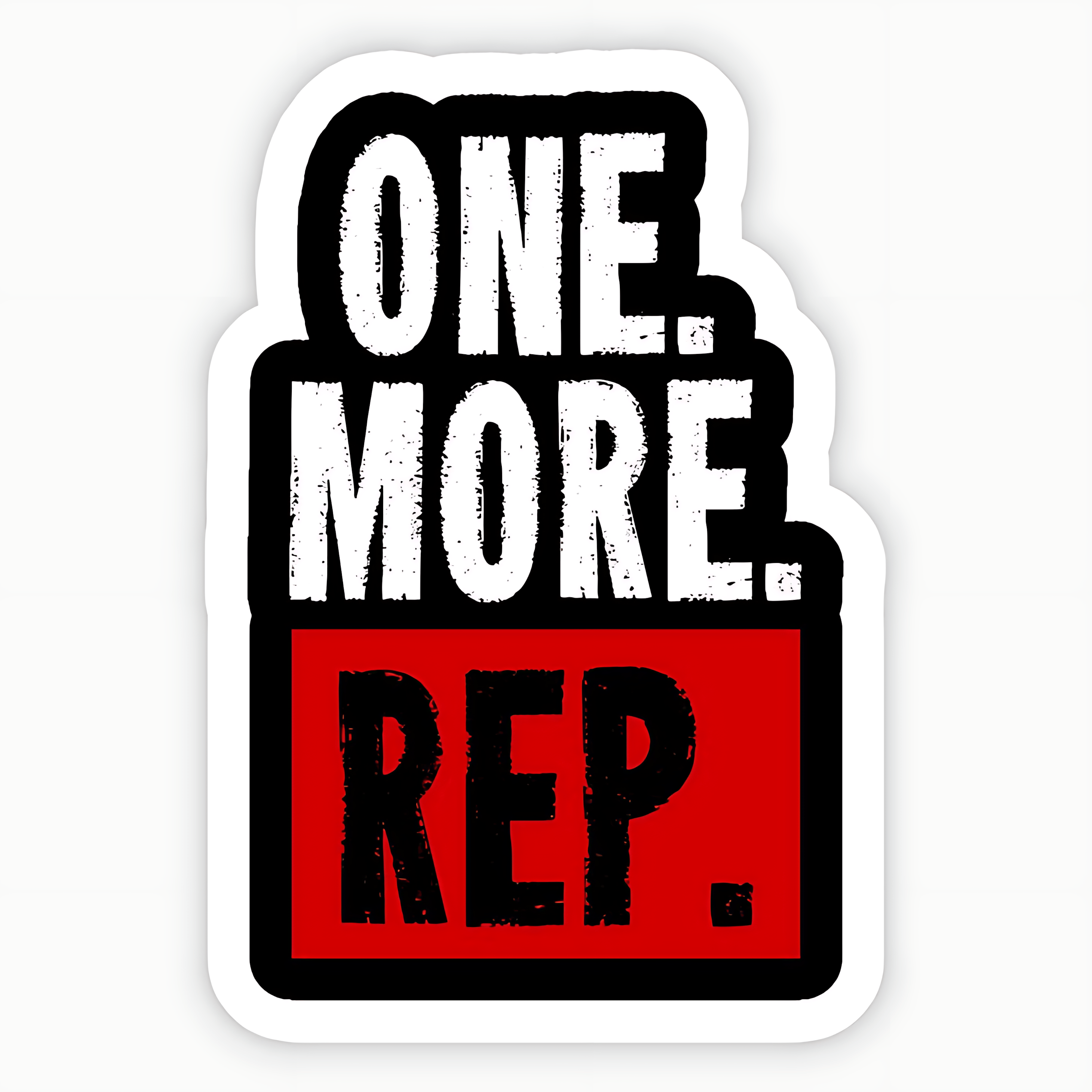 One More Rep Sticker