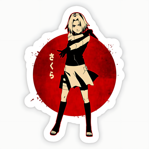 Sakura Haruno Naruto Sticker