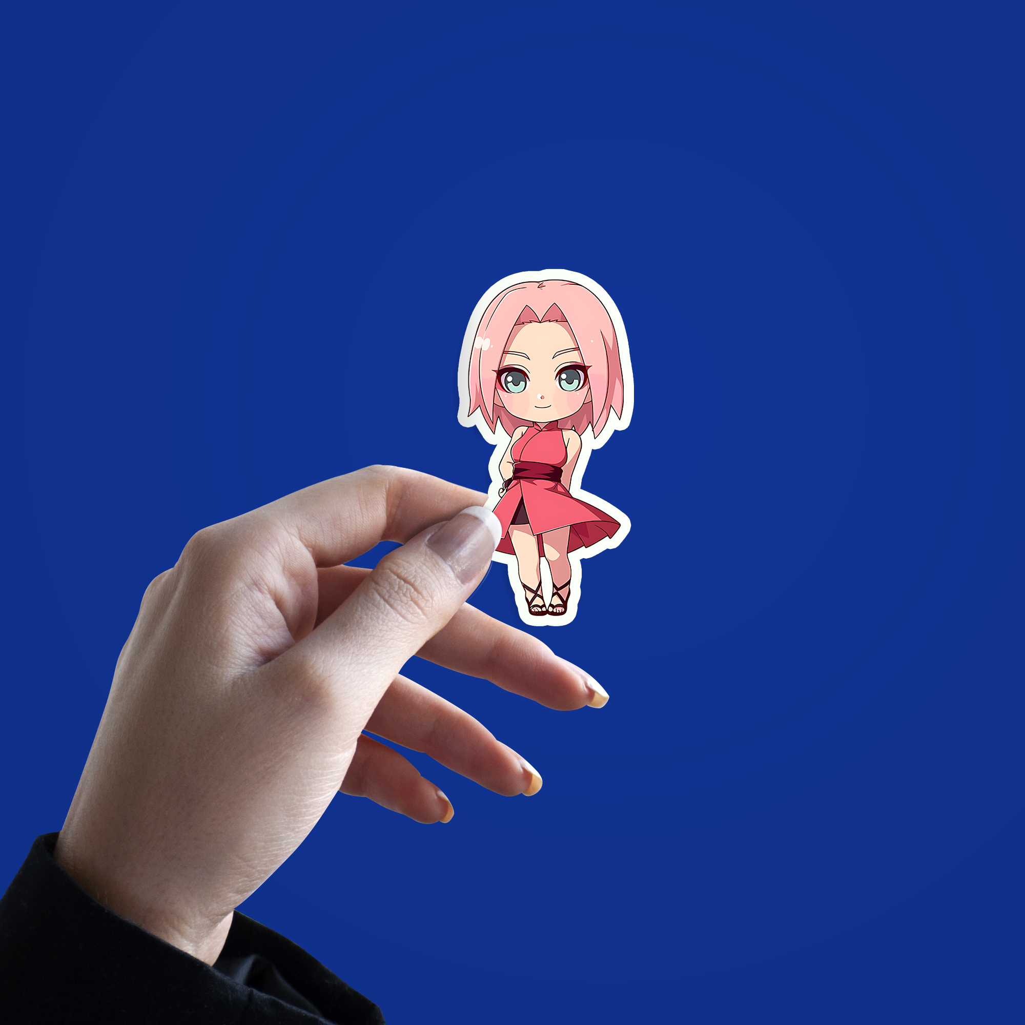 Chibi Sakura 2 Sticker