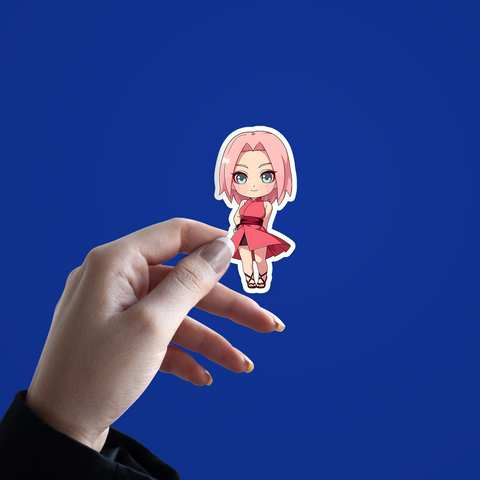 Chibi Sakura 2 Sticker