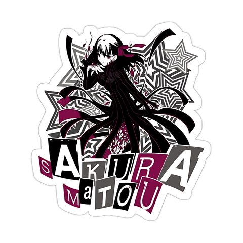 Sakura Matou Persona Version Sticker