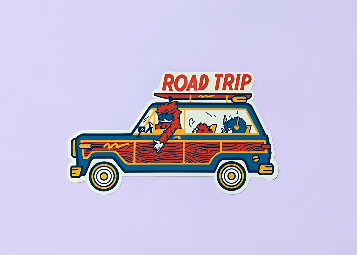 Family Road Trip Sticker