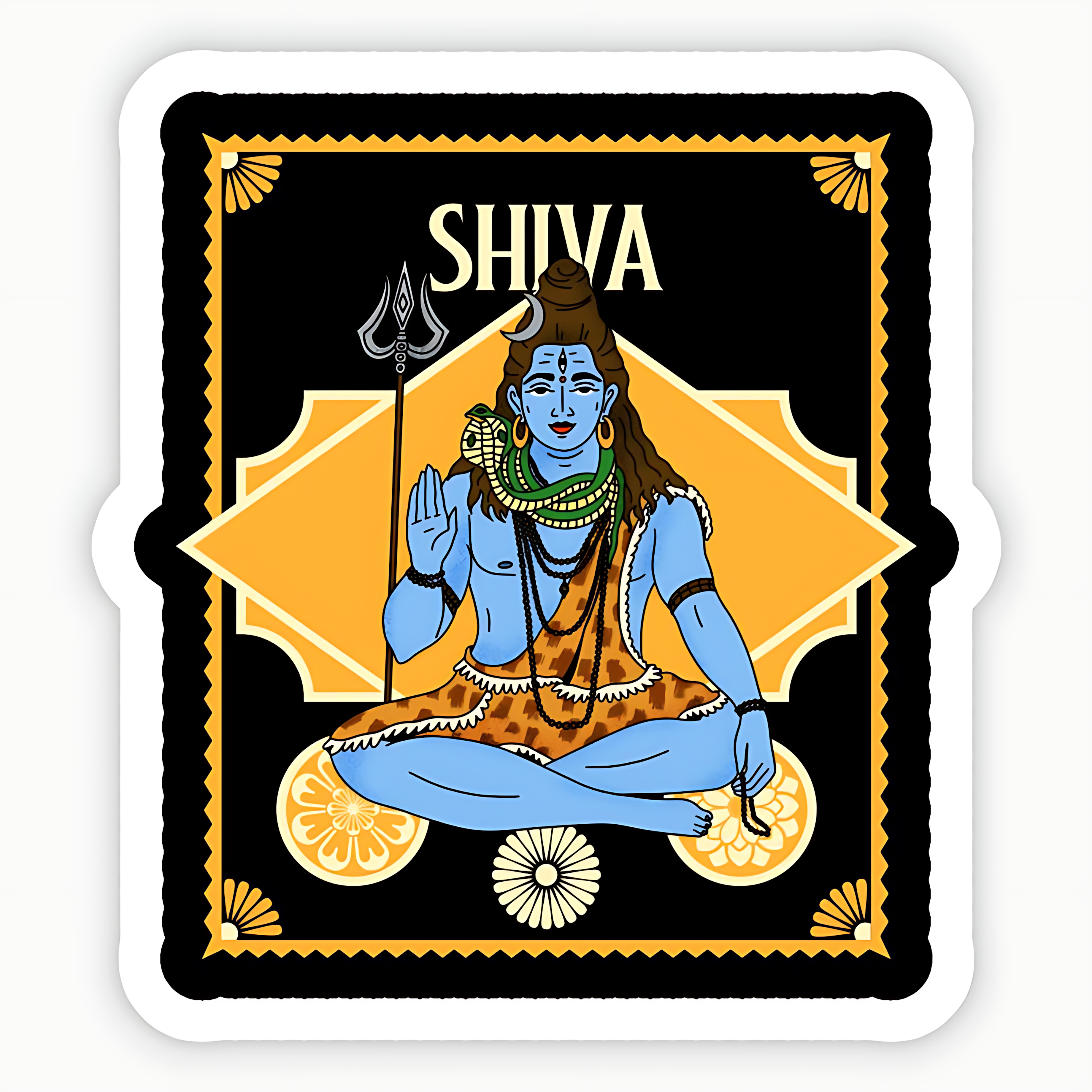 Shiva Sticker