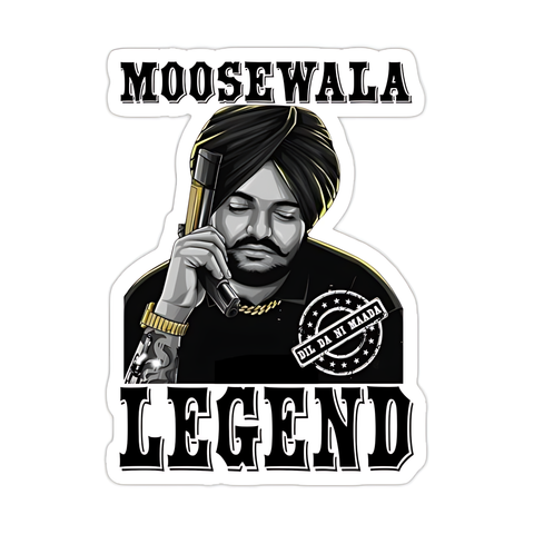 sidhu MOOSEWALA LEGEND Sticker