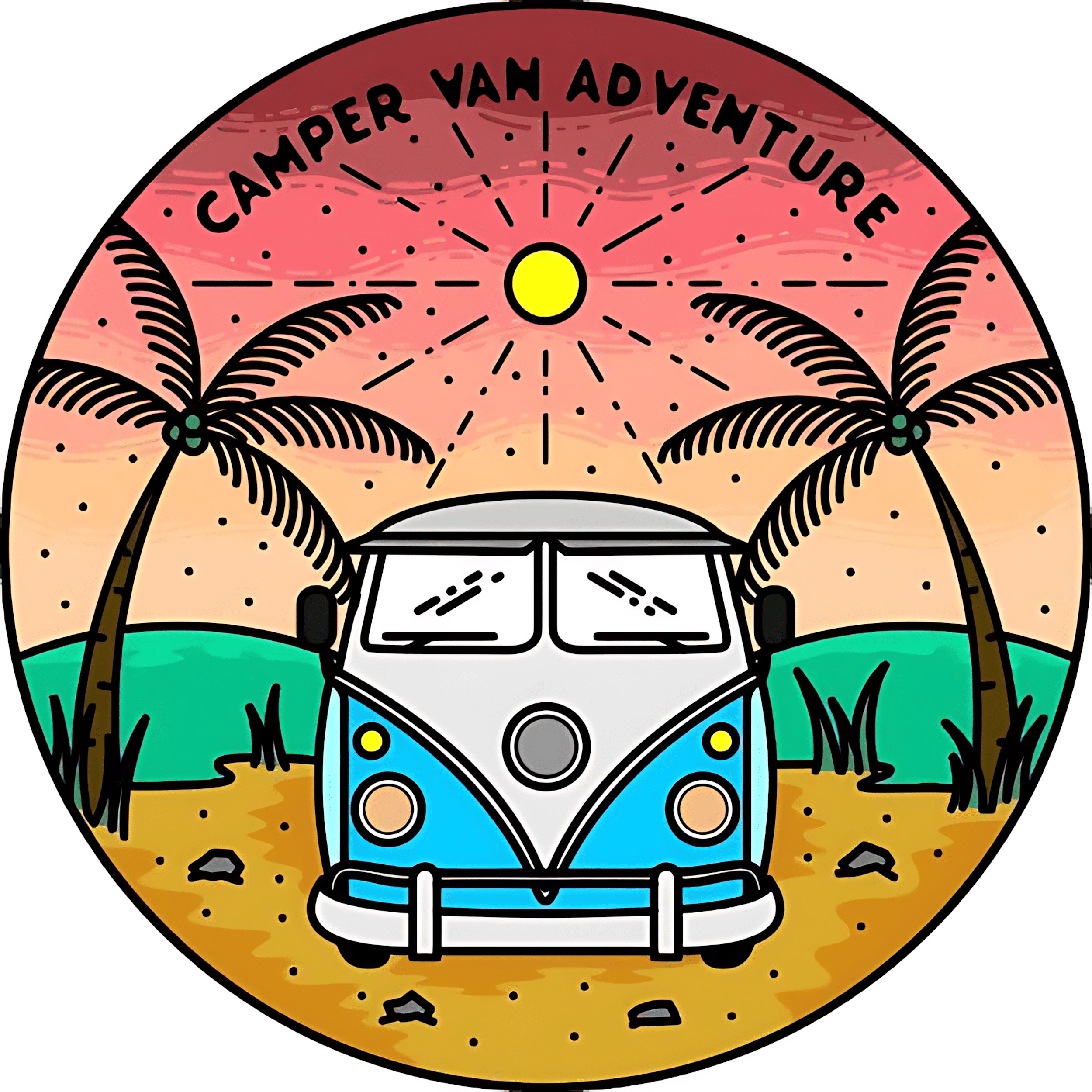 Van Life Sticker