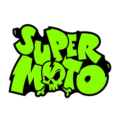 Supermoto  Sticker